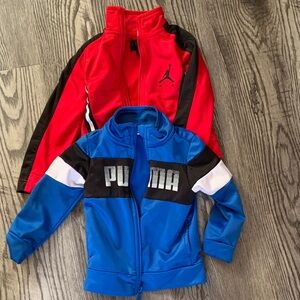 Jordan Kids Red & Black Track Jacket